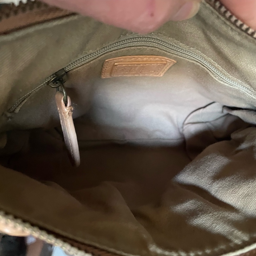 Cute Cole Haan Soft Leather Large Wristlet/Bag - Picture 9 of 16